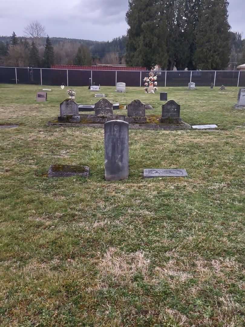 George Dahl's grave. Photo 2