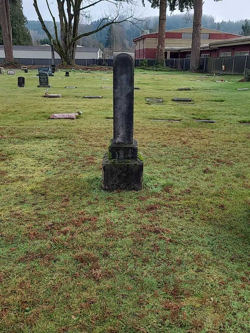 Sophie Naslund's grave. Photo 2